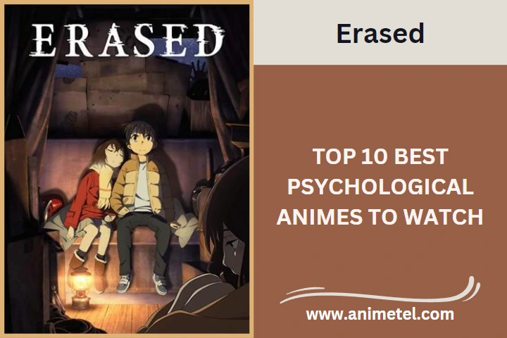 Erased Best Psychological Anime to Watch
